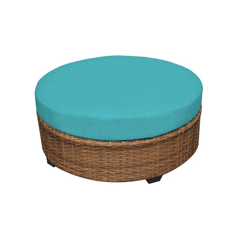Sol 72 Outdoor Waterbury Outdoor Ottoman with Cushion & Reviews Wayfair